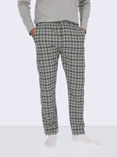 Drawstring Checkered Pyjama Pants