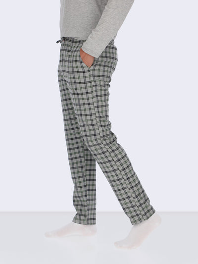 Drawstring Checkered Pyjama Pants