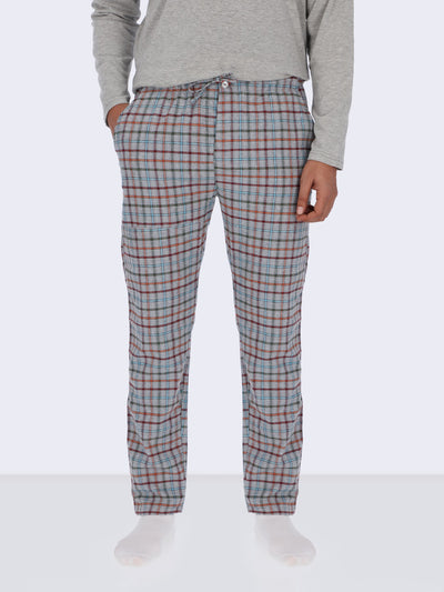 Drawstring Checkered Pyjama Pants