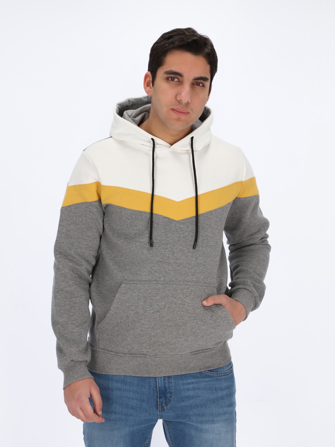 O'Zone Men's Tri-Color Hoodie