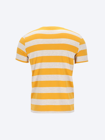 Men's Striped Crew Neck T-Shirt