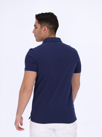 Basic Polo Shirt with Regular Fit Cut