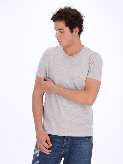 O'Zone Men's V-Neck Basic T-Shirt