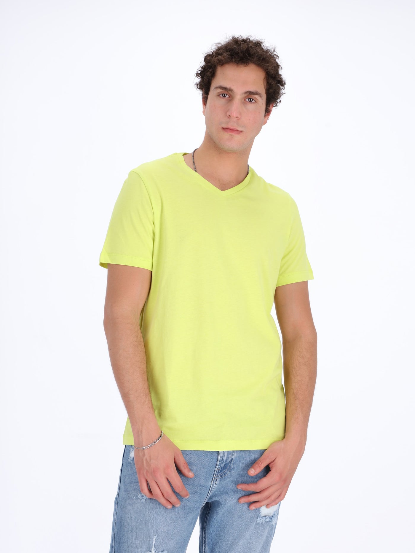 O'Zone Men's V-Neck Basic T-Shirt