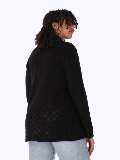 Cardigan - Perforated