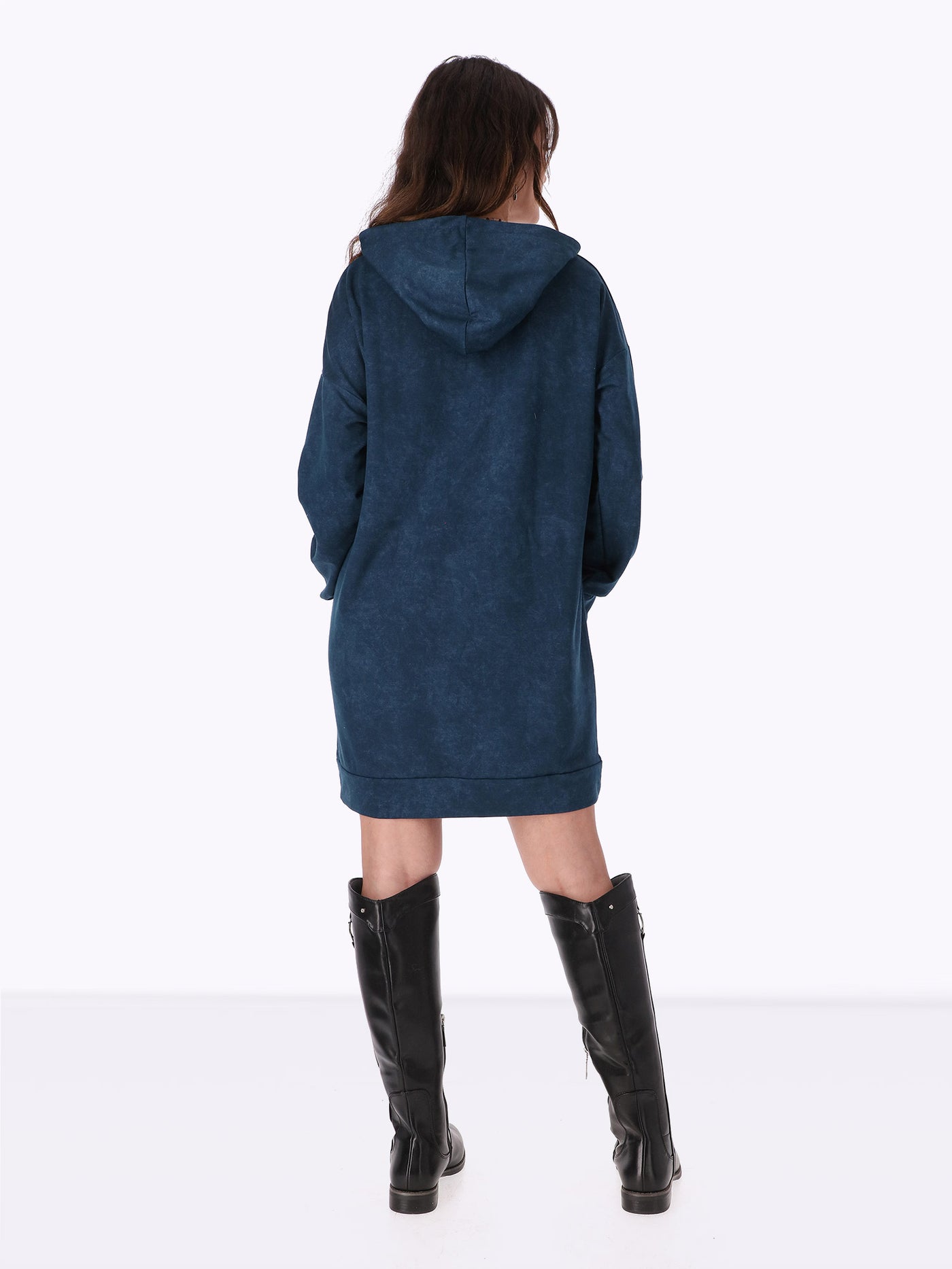 Hoodie Dress - Kangaroo Pocket