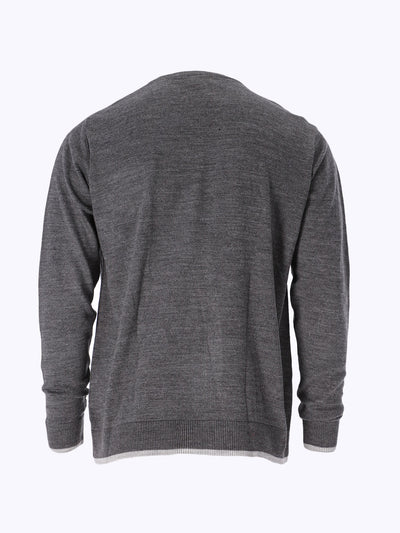 Sweater - Crew Neck - Front Pocket