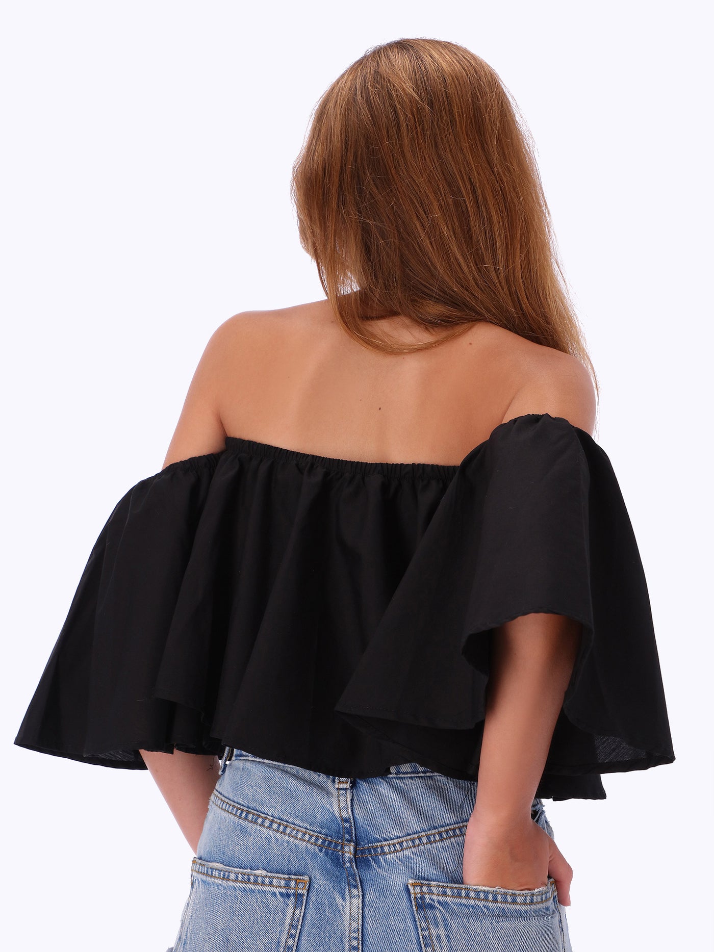 Leocansa Womens Off-Shoulder Top