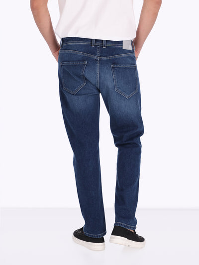 O'Zone Men's Ripped Details Denim Pants