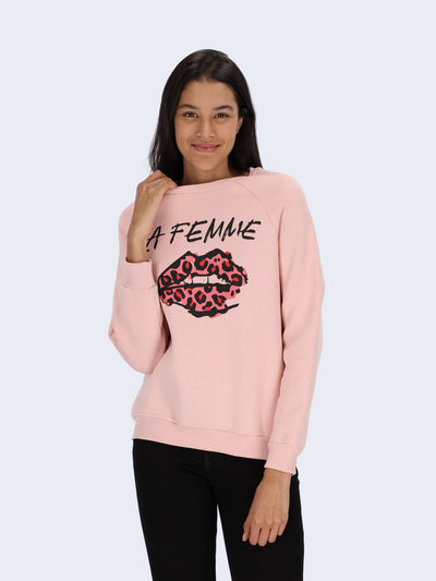 La Femme Print Hoodie