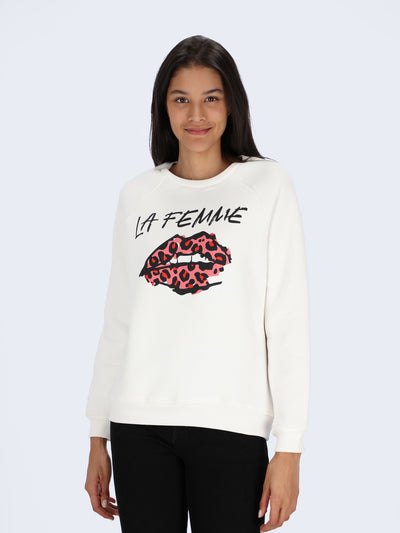 La Femme Print Hoodie