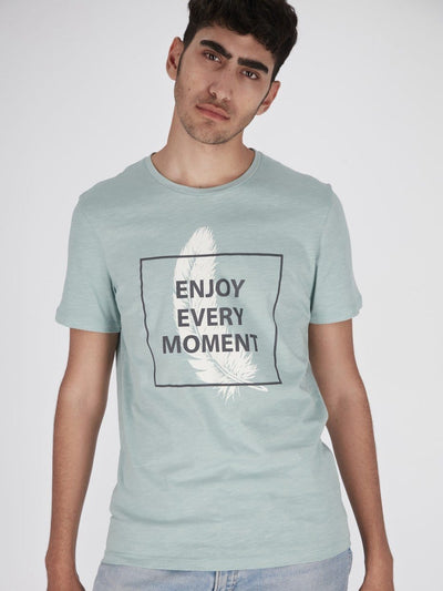 OR T-Shirts Enjoy Every Moment Front Print T-Shirt