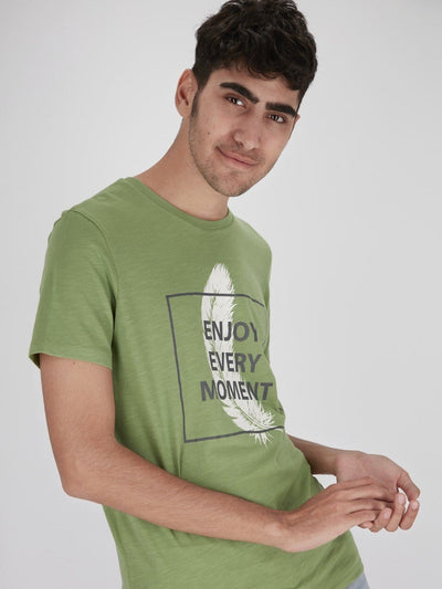 OR T-Shirts Enjoy Every Moment Front Print T-Shirt