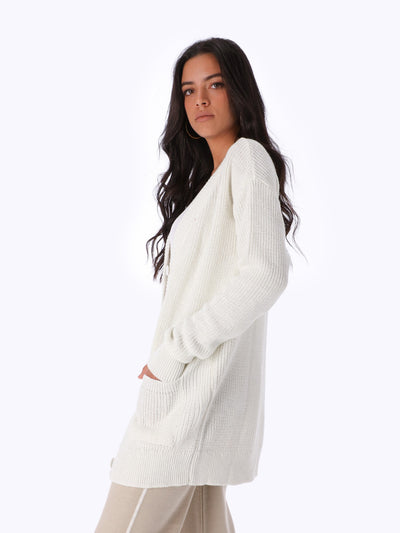 Cardigan - Long Sleeves Oversized