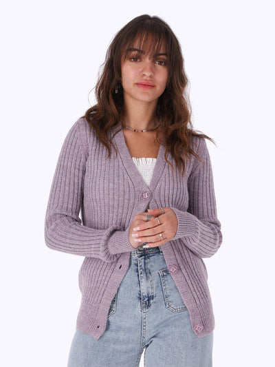 Cardigan - Ribbed