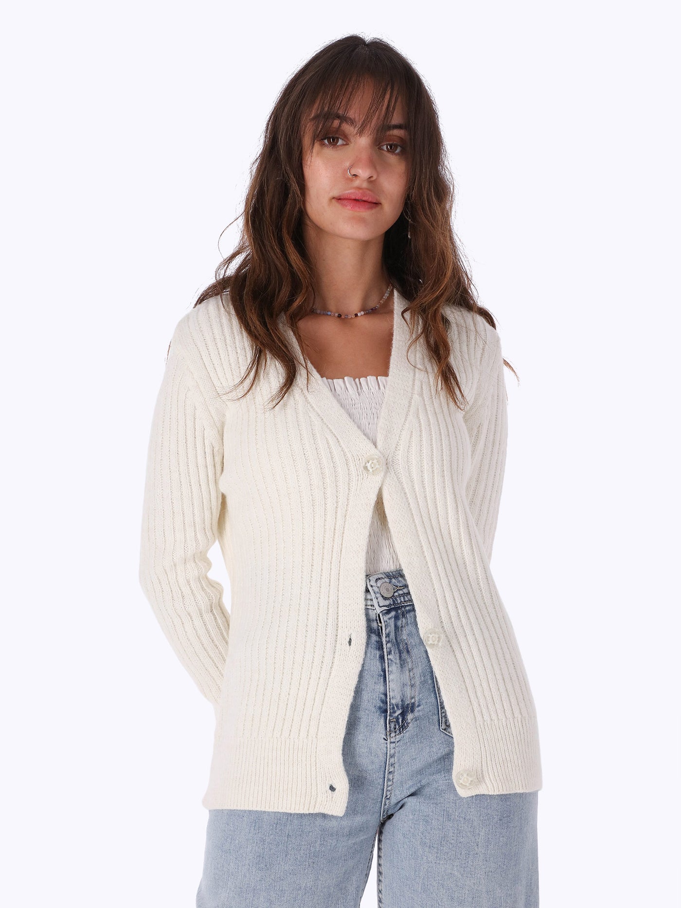 Cardigan - Ribbed