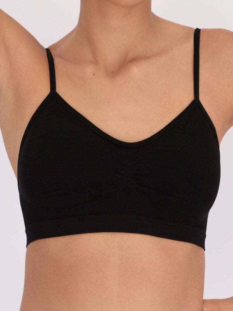 Comfort Microfiber Strappy Bra