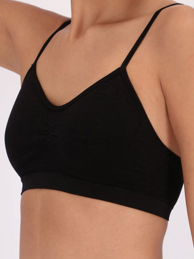 Comfort Microfiber Strappy Bra