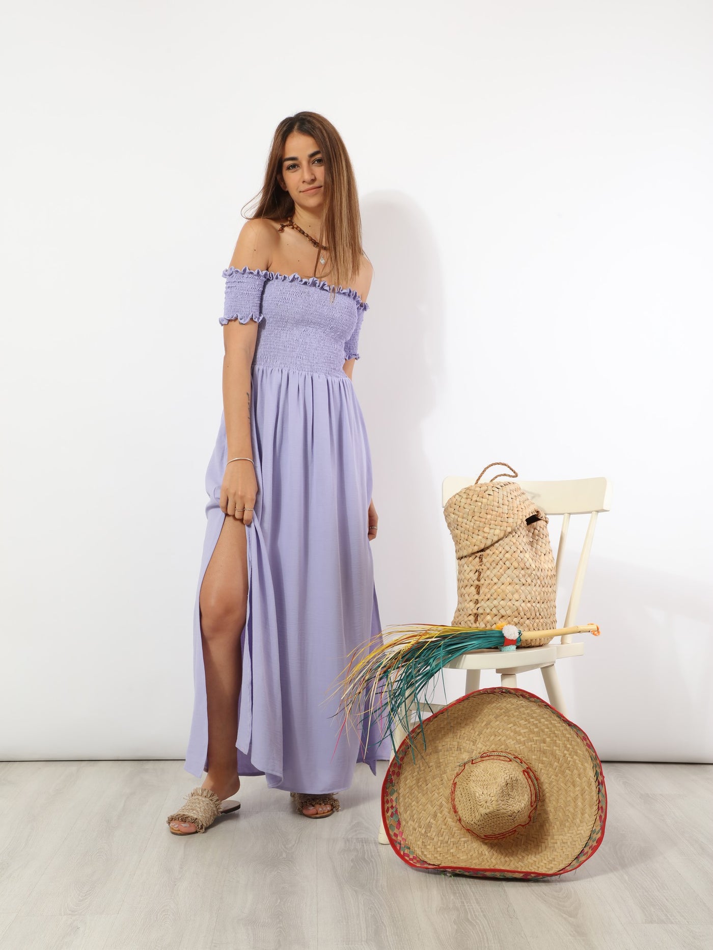 Dress - Bandage Style - Off Shoulder