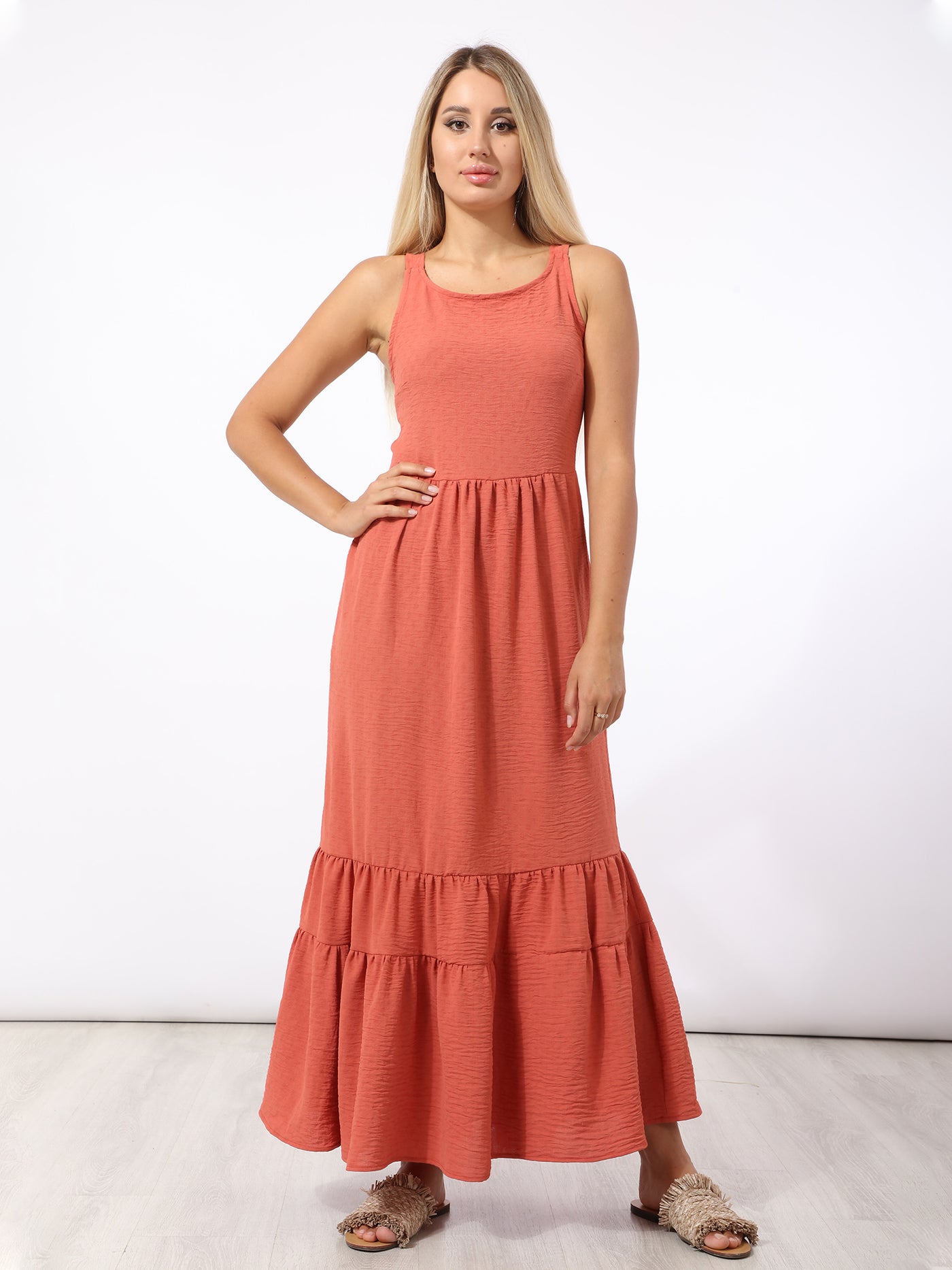 Dress - Straps - Maxi