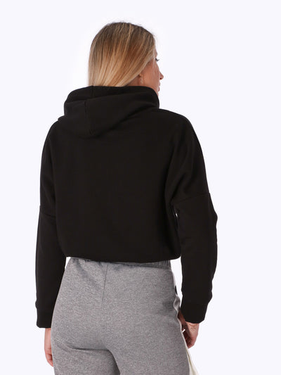 Hoodie - Cropped - Front Embroidery