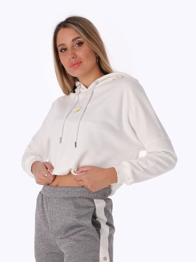 Hoodie - Cropped - Front Embroidery