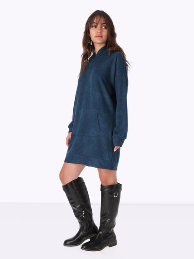 Hoodie Dress - Kangaroo Pocket