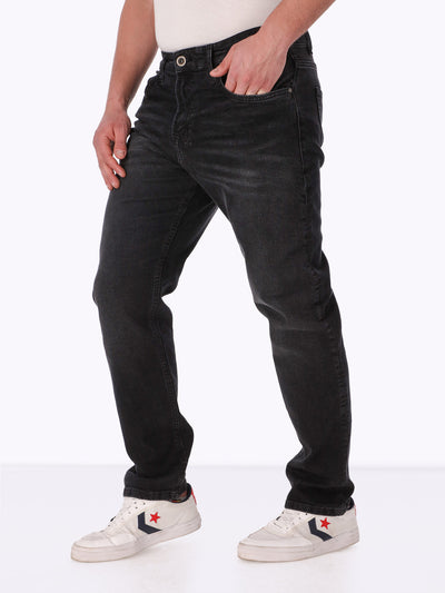 Jeans - Washed Effect - 5 Pocket Design