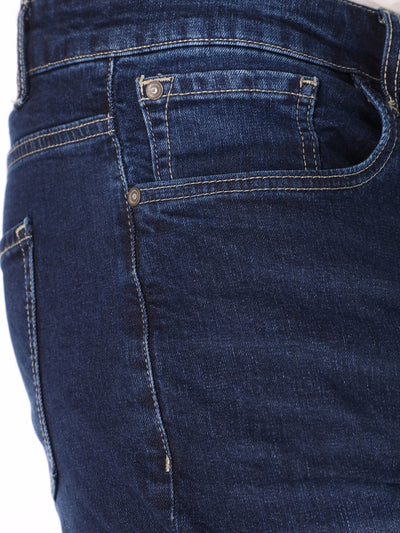 Jeans - Washed Effect - 5 Pocket Design