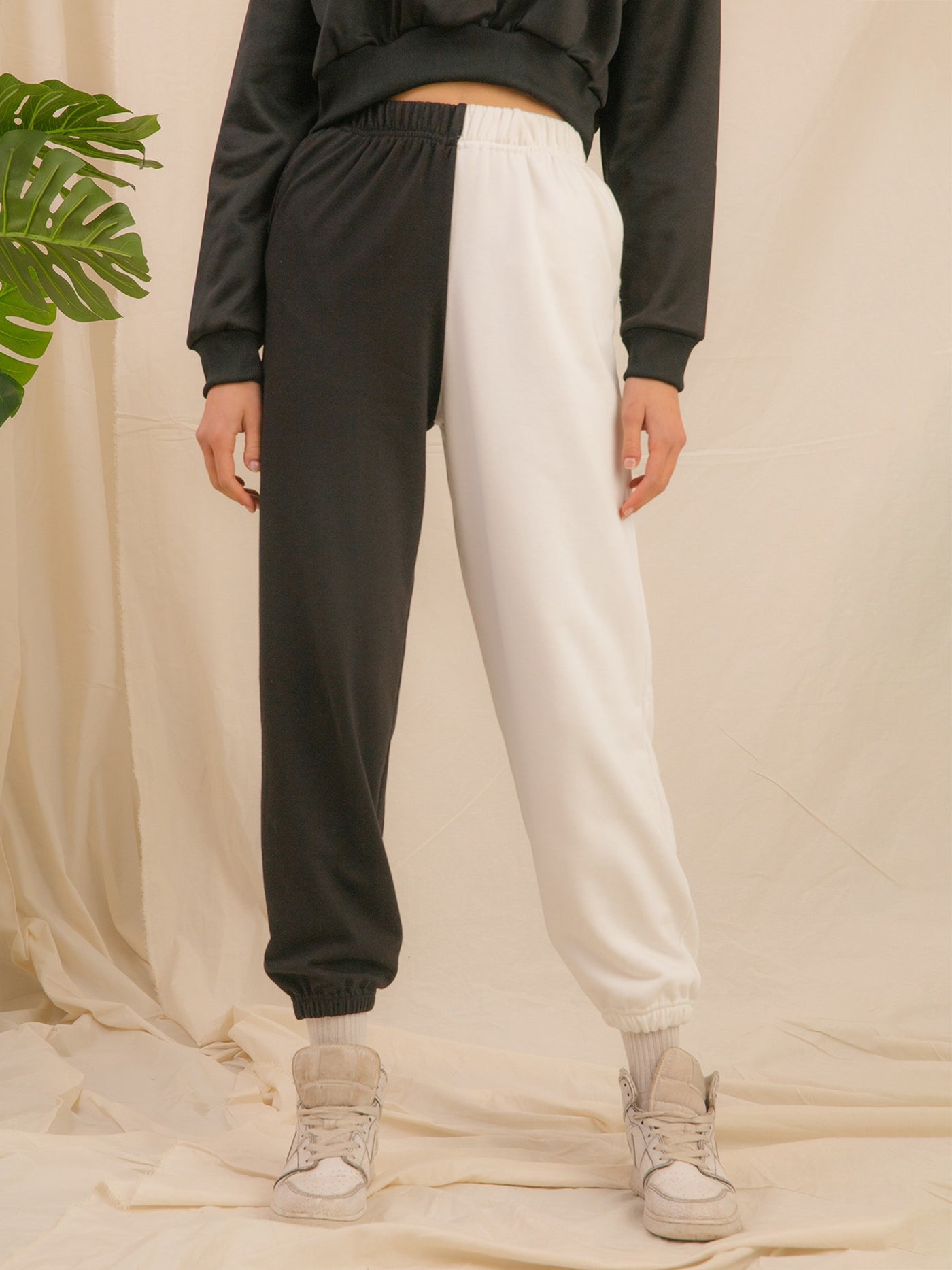 Jogger Pants - Bi-Tone