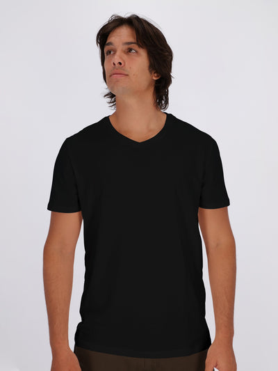 Basic V-Neck Slim Fit T-Shirt