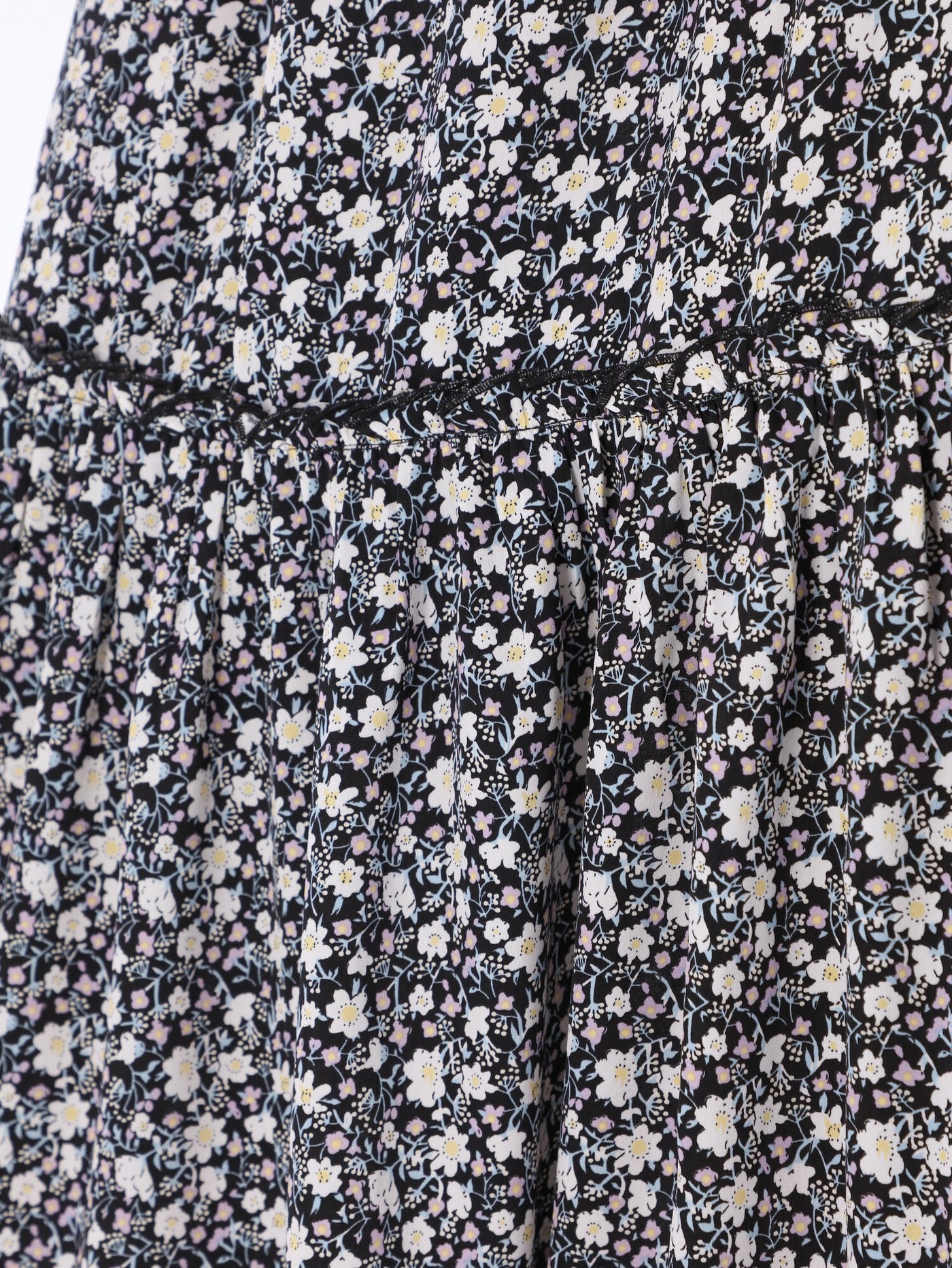 Skirt - Long Length - Floral Print