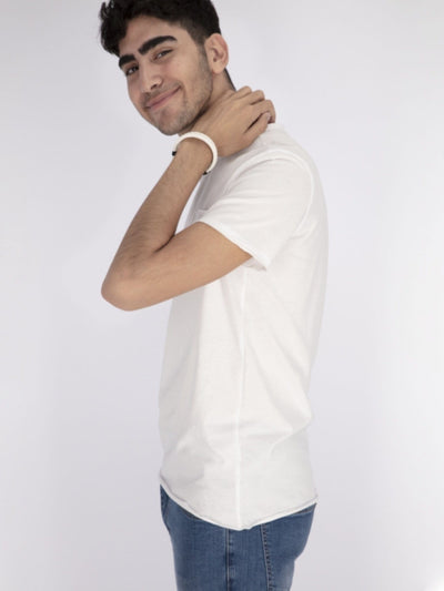 OR T-Shirts Chest Pocket V-Neck Solid T-Shirt