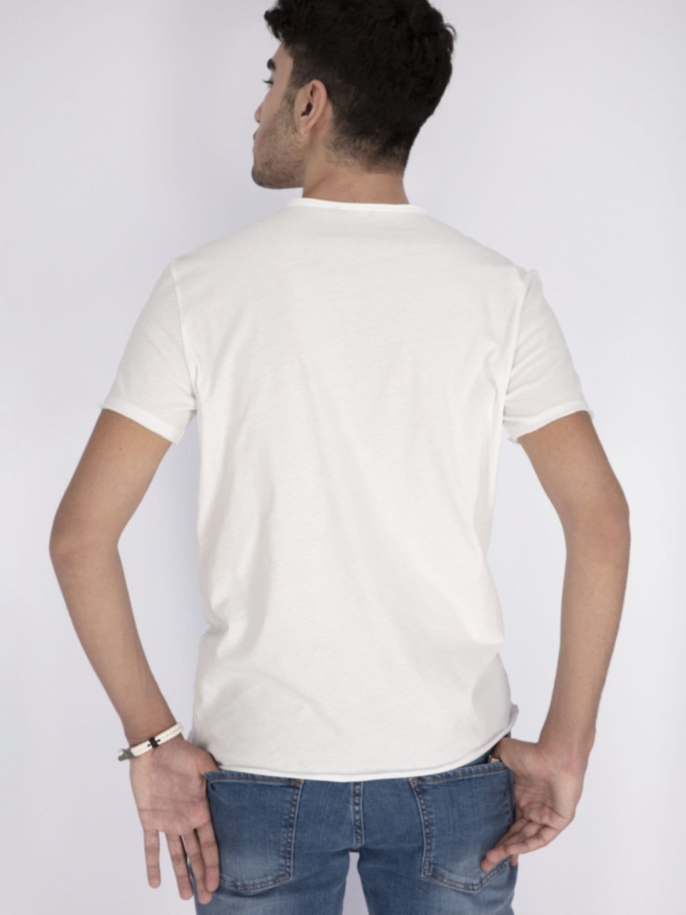 OR T-Shirts Chest Pocket V-Neck Solid T-Shirt