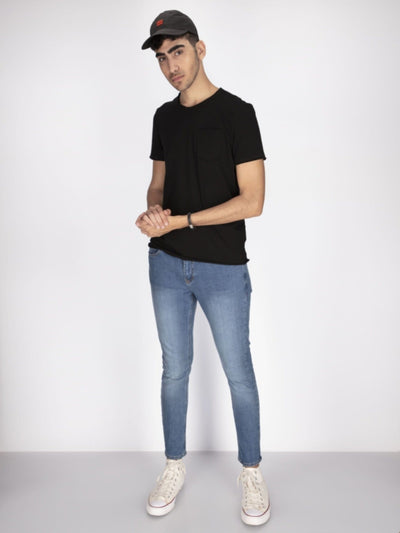 OR T-Shirts Chest Pocket T-Shirt with Round Neck