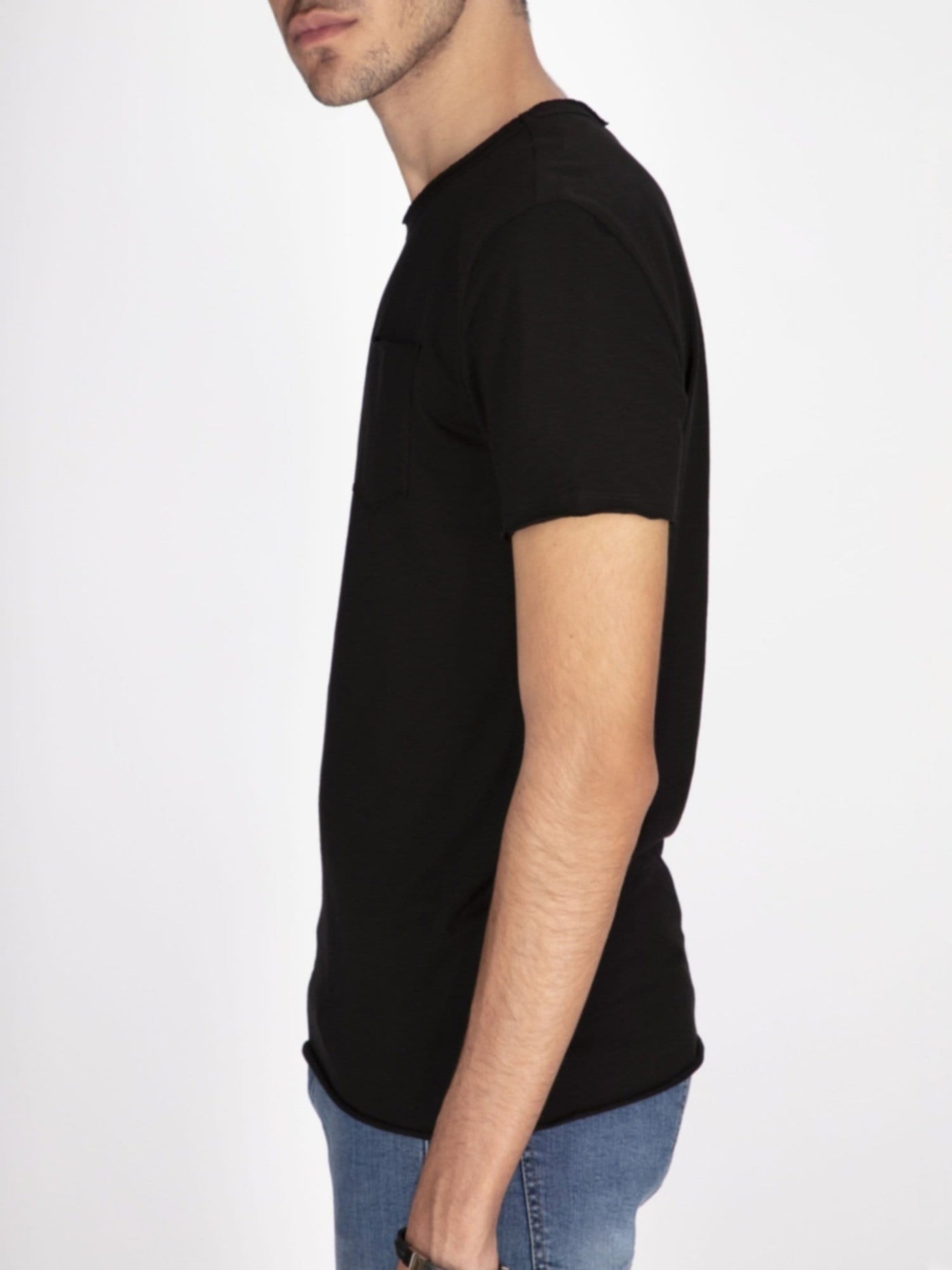 OR T-Shirts Chest Pocket T-Shirt with Round Neck