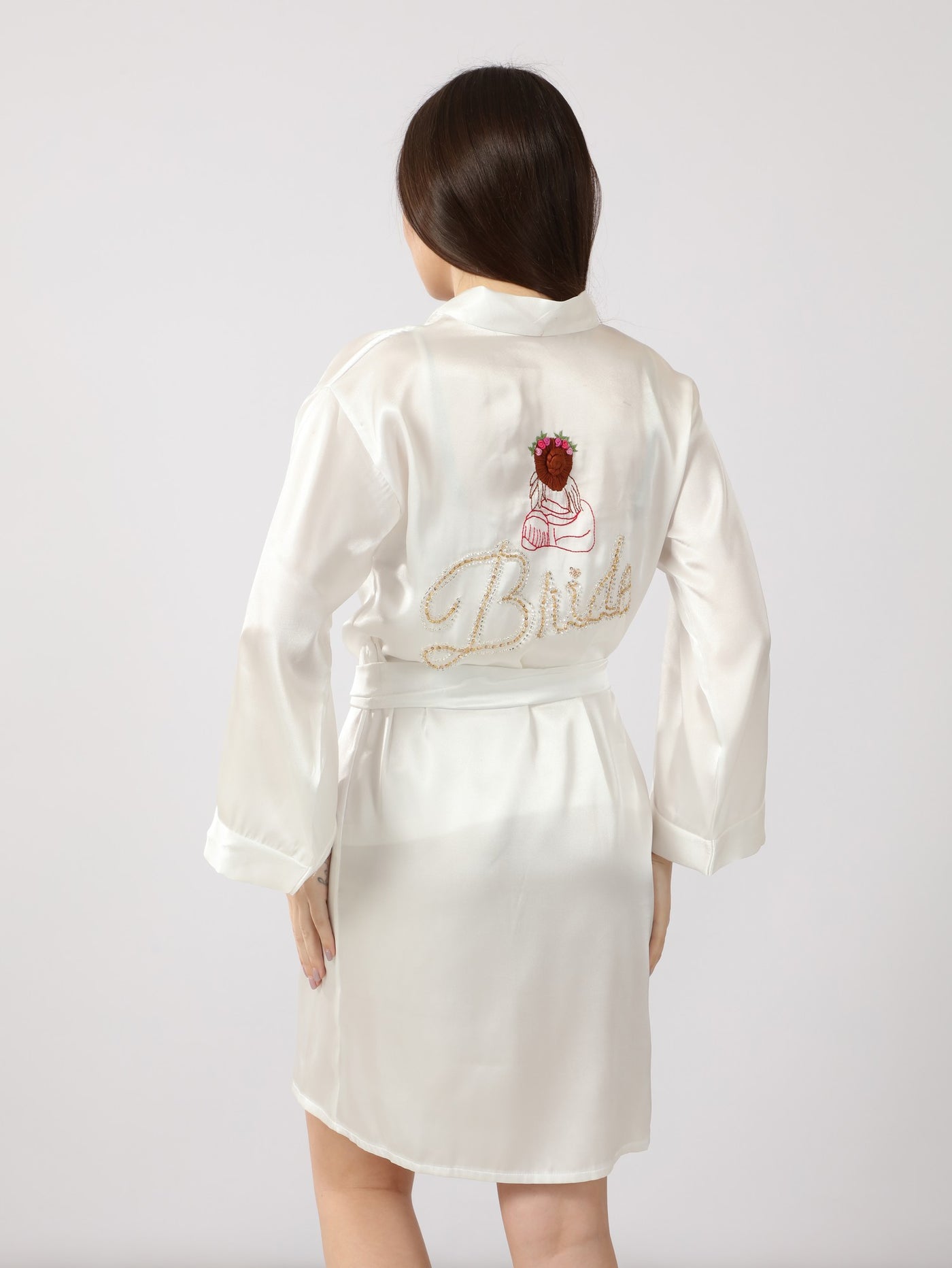 Robe - Embroidered - Embellished - Bridal